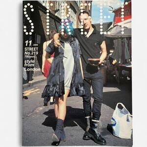 Street Magazine STREET FASHION at London COLLECTIONS